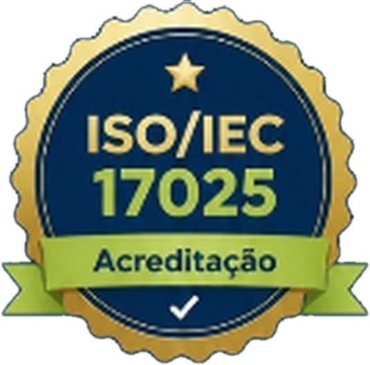 Selo Acreditação ISO/IEC 17025